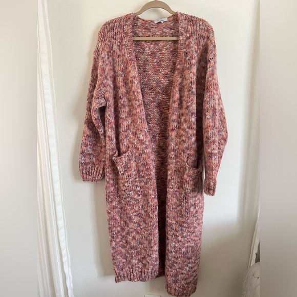 Vici Sweaters - VICI multi-colored cozy duster cardigan